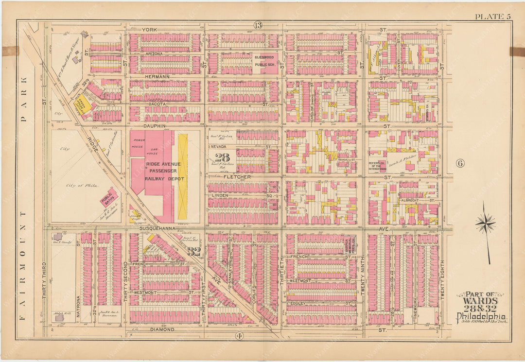 Philadelphia, Pennsylvania 1894 Plate 005