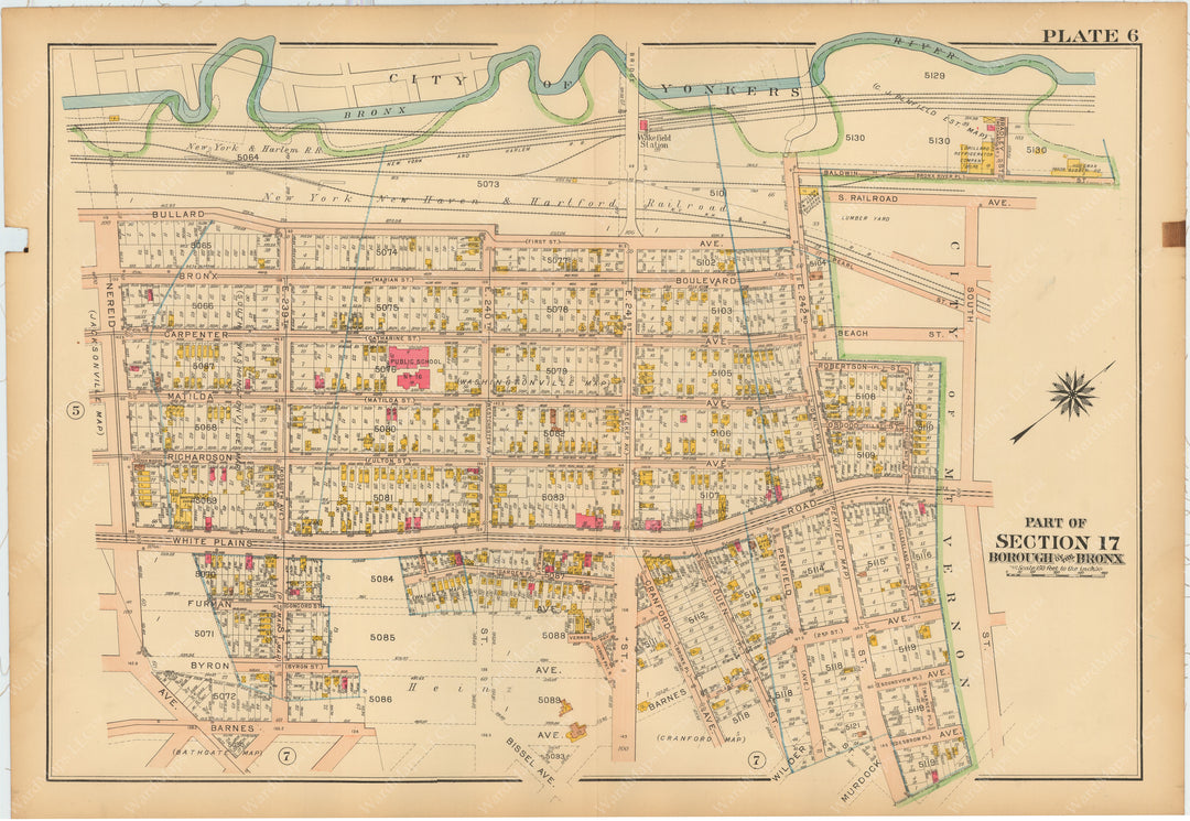 The Bronx, New York 1913 Plate 006