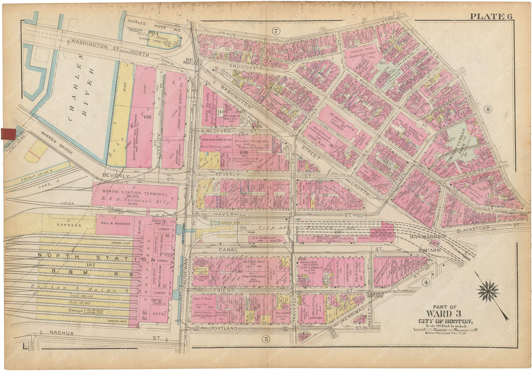 Boston, Massachusetts 1928 Plate 006