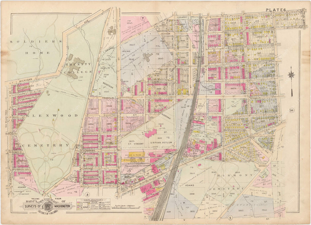 Washington, D.C. 1927 Vol. 4, Outer NE/SE, Plate 006