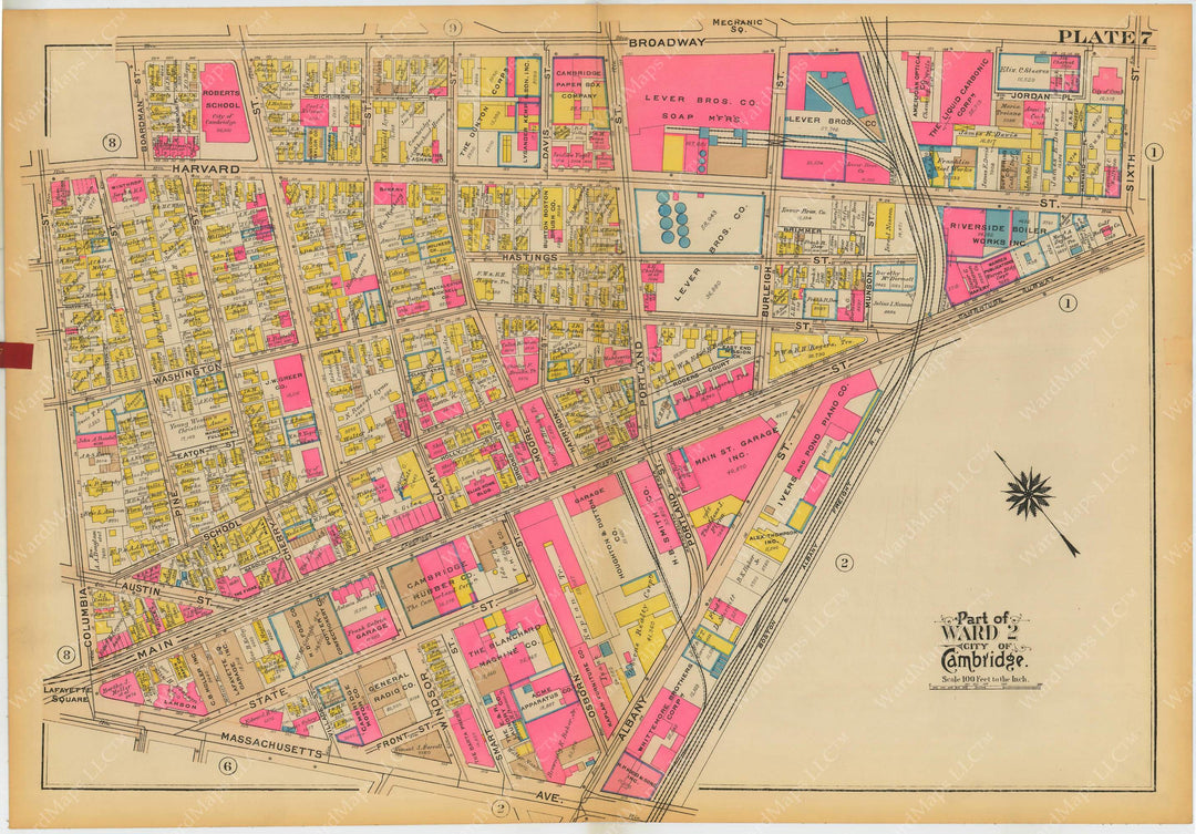 Cambridge, Massachusetts 1930 Plate 007