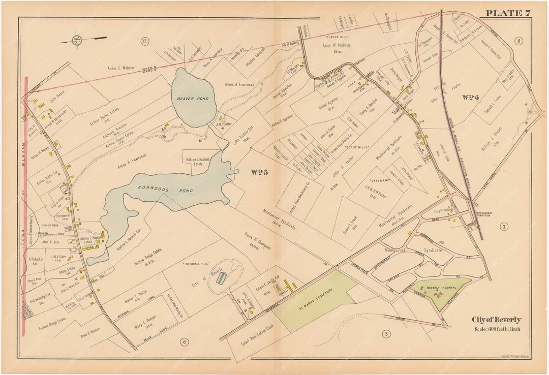 North Shore: Beverly 1919 Plate 007