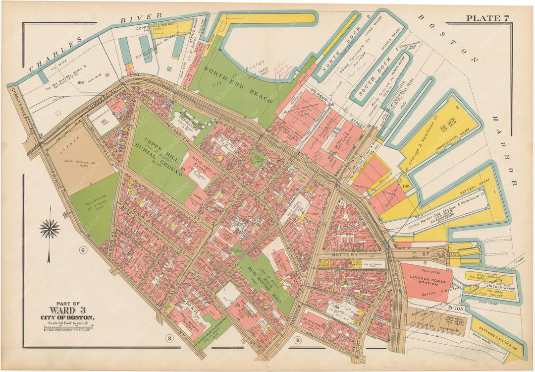 Boston, Massachusetts 1938 Plate 007