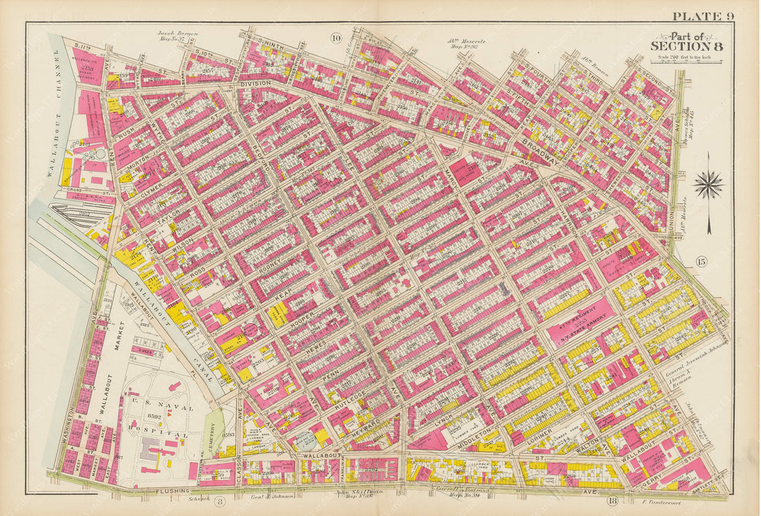 Brooklyn, New York 1908 Vol. 1: Plate 009