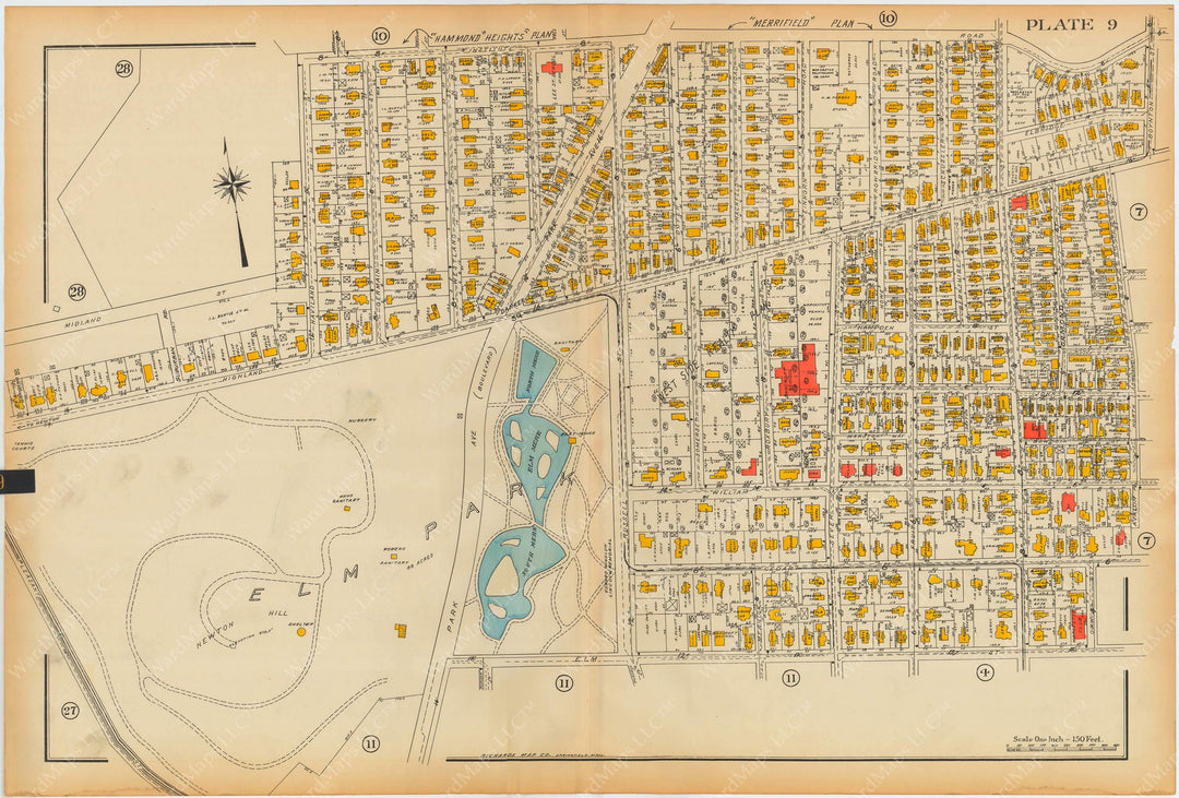 Worcester, Massachusetts 1922 Plate 009