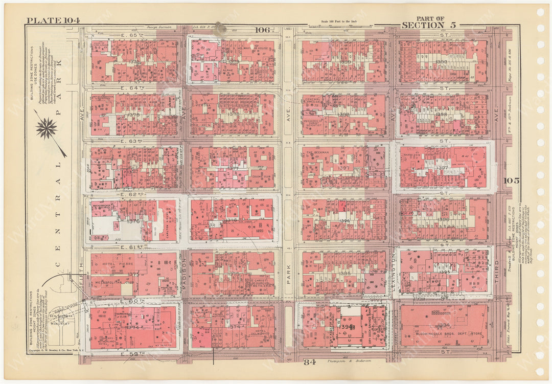 Manhattan, New York 1955 (1975) Plate 104