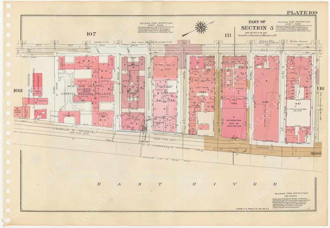 Manhattan, New York 1955 (1975) Plate 109