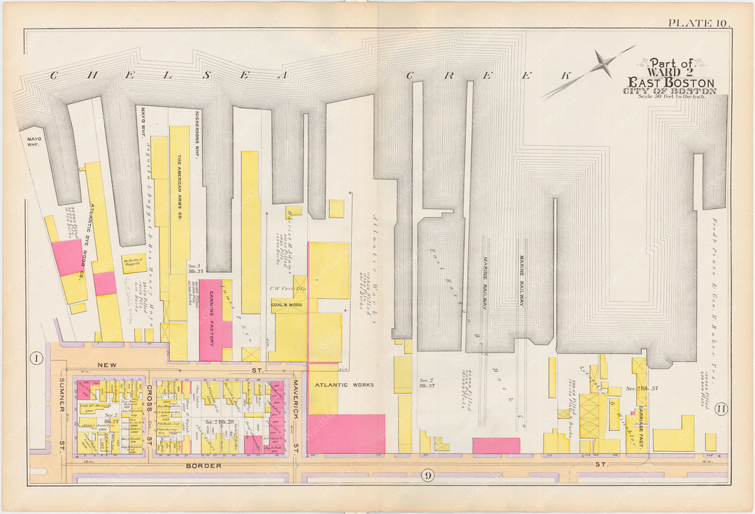 East Boston, Massachusetts 1892 Plate 010