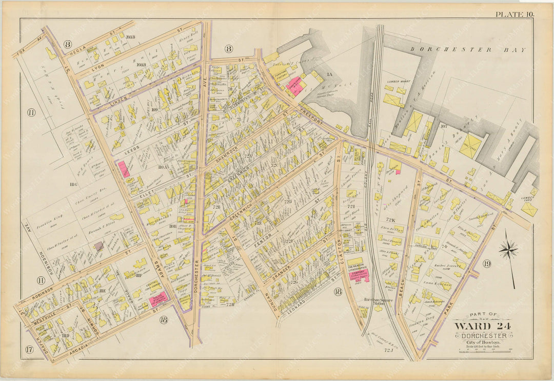 Dorchester, Massachusetts 1894 Plate 010