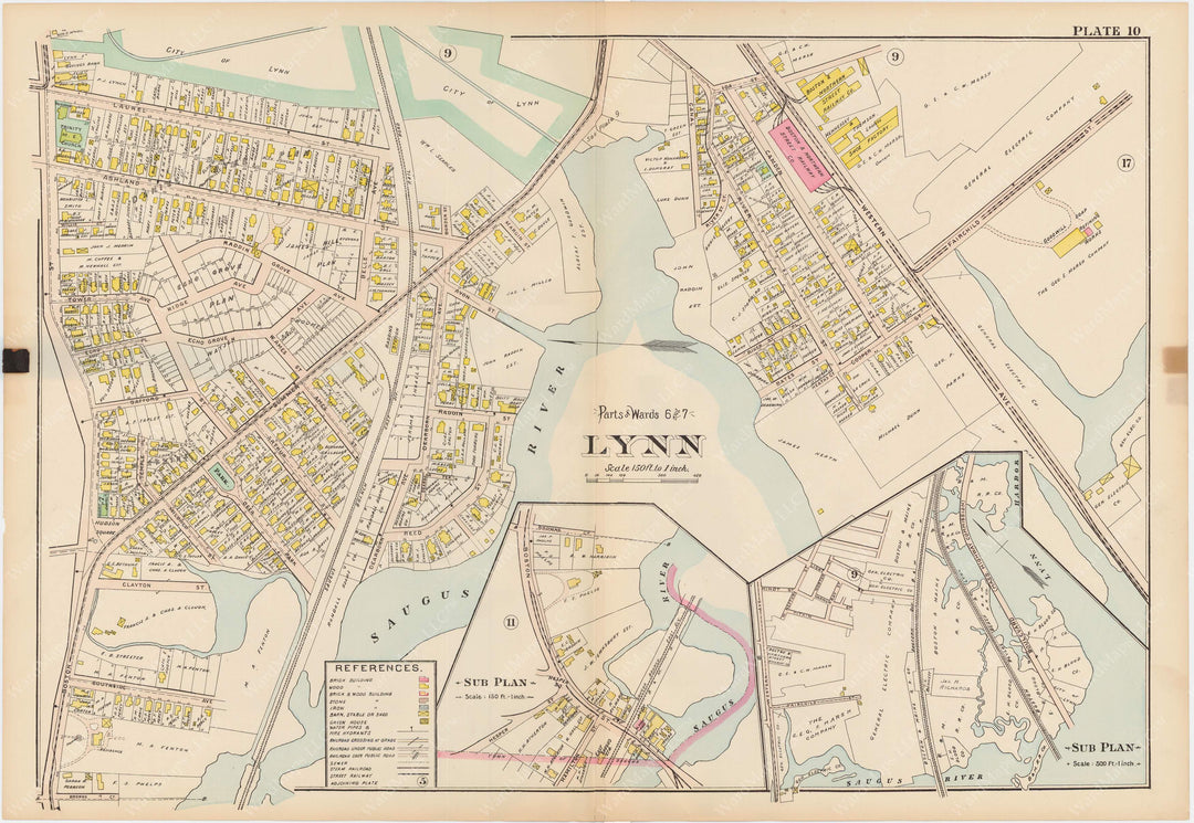 Greater Lynn, Massachusetts 1905 Plate 010