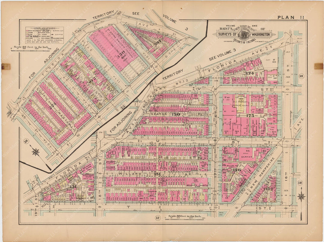 Washington, D.C. 1939 Vol. 1, Inner NW, Plate 011