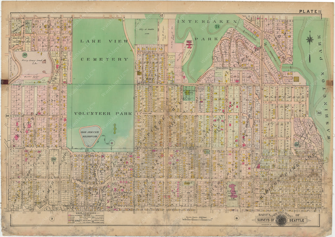 Seattle, Washington 1912 Plate 011