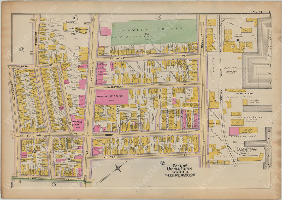 Charlestown, Massachusetts 1892 Plate 011