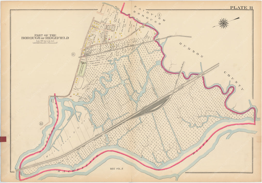 Bergen County, New Jersey, Vol. 1, 1912 Plate 011: Ridgefield