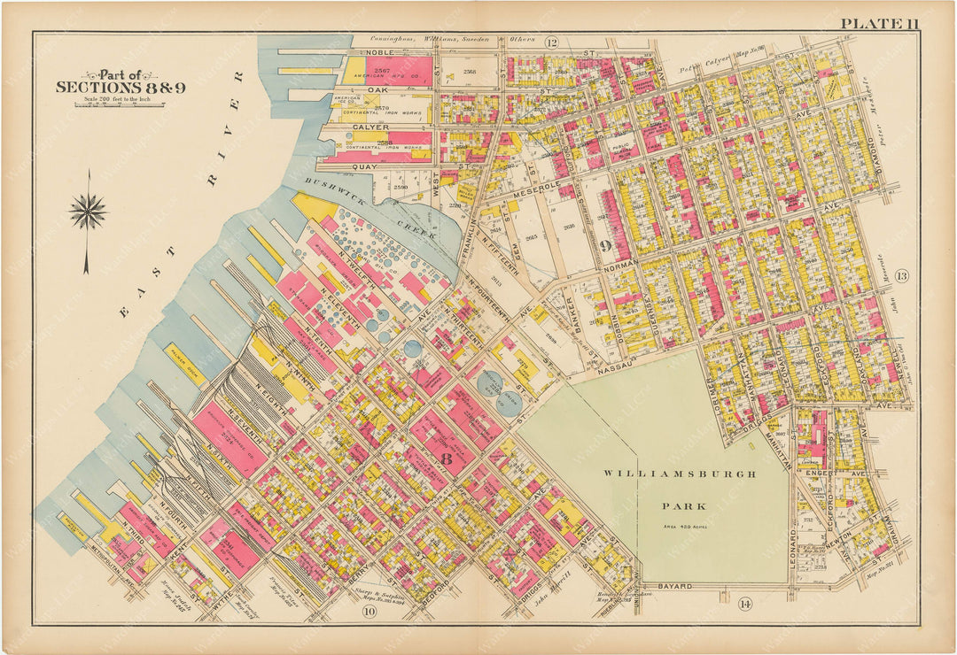 Brooklyn, New York 1908 Vol. 1: Plate 011