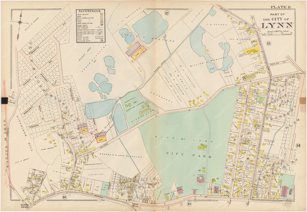 Greater Lynn, Massachusetts 1905 Plate 011