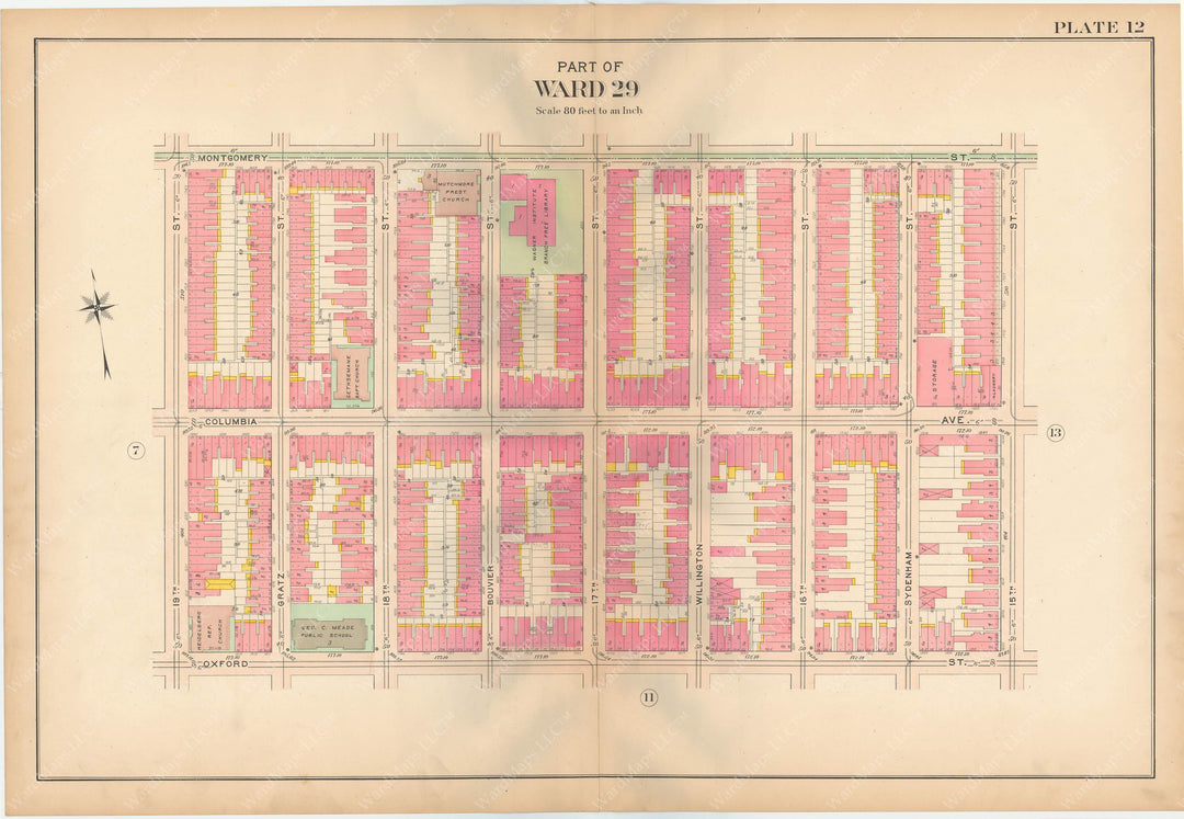 Philadelphia, Pennsylvania 1907 Plate 012