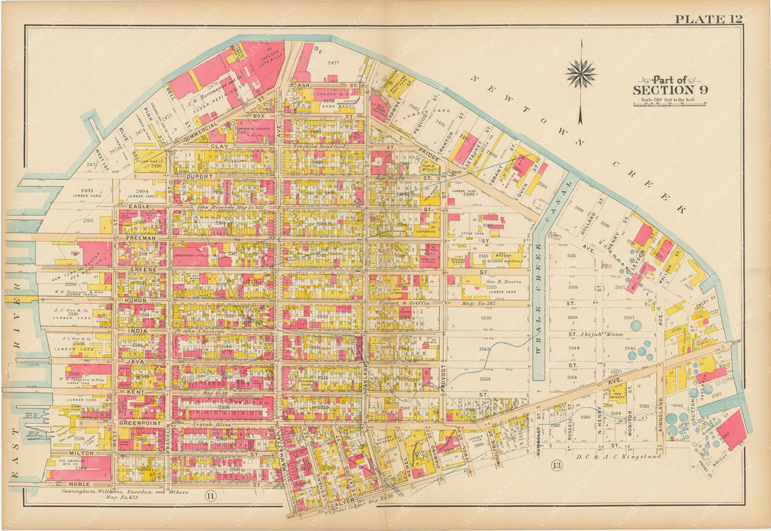 Brooklyn, New York 1908 Vol. 1: Plate 012