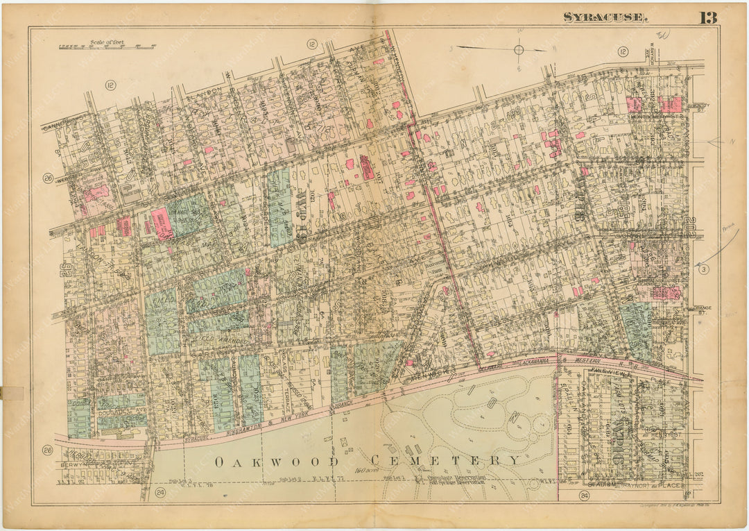 Syracuse, New York 1924 Plate 013