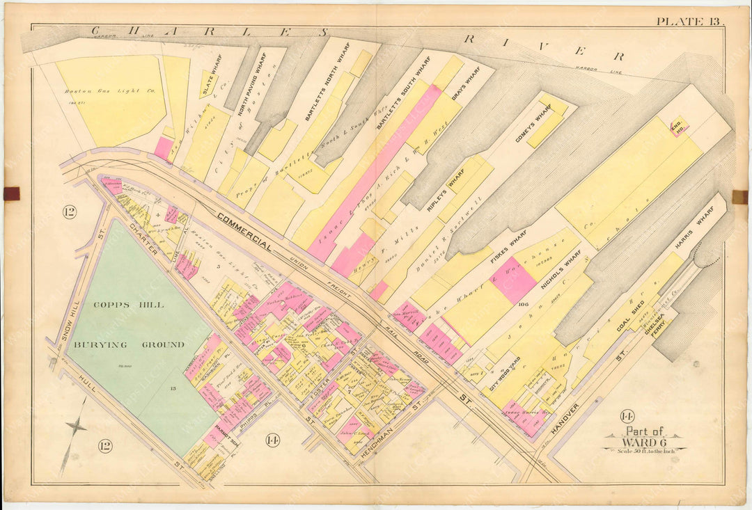 Boston, Massachusetts 1888 Vol. 1 Plate 013