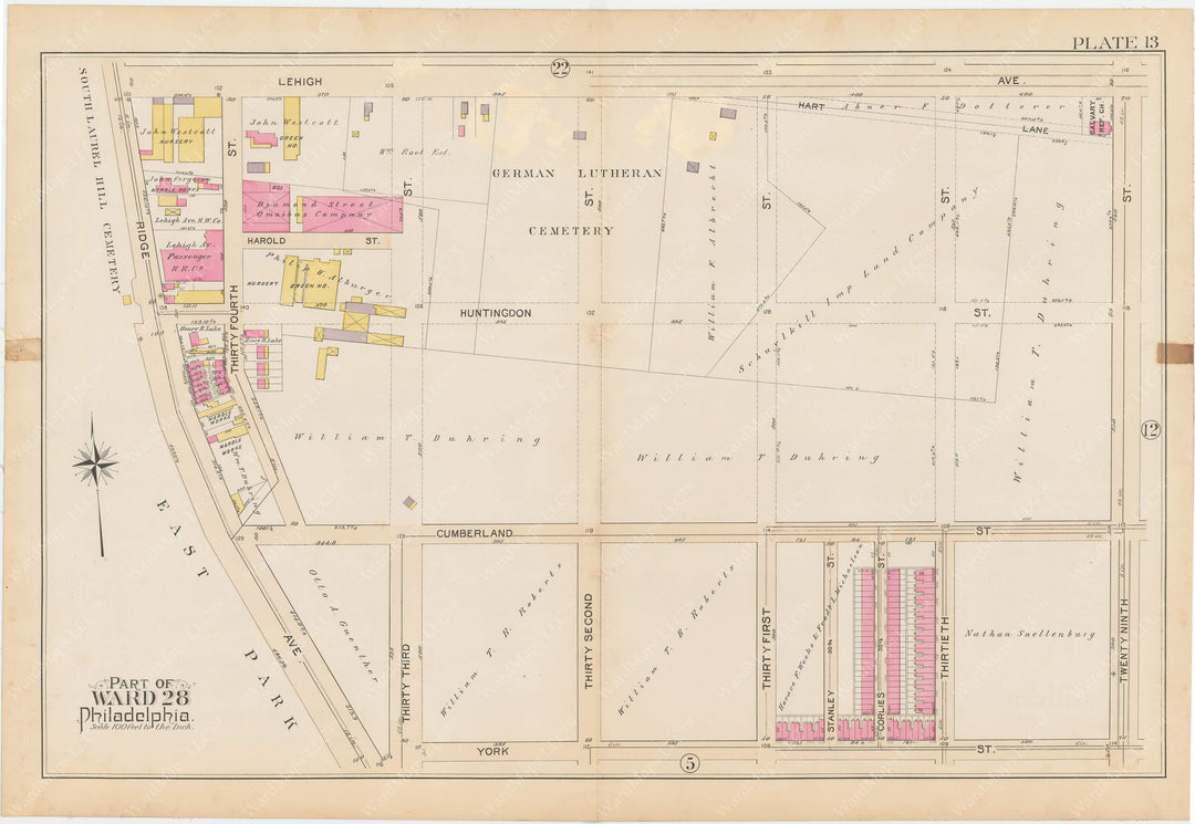 Philadelphia, Pennsylvania 1894 Plate 013