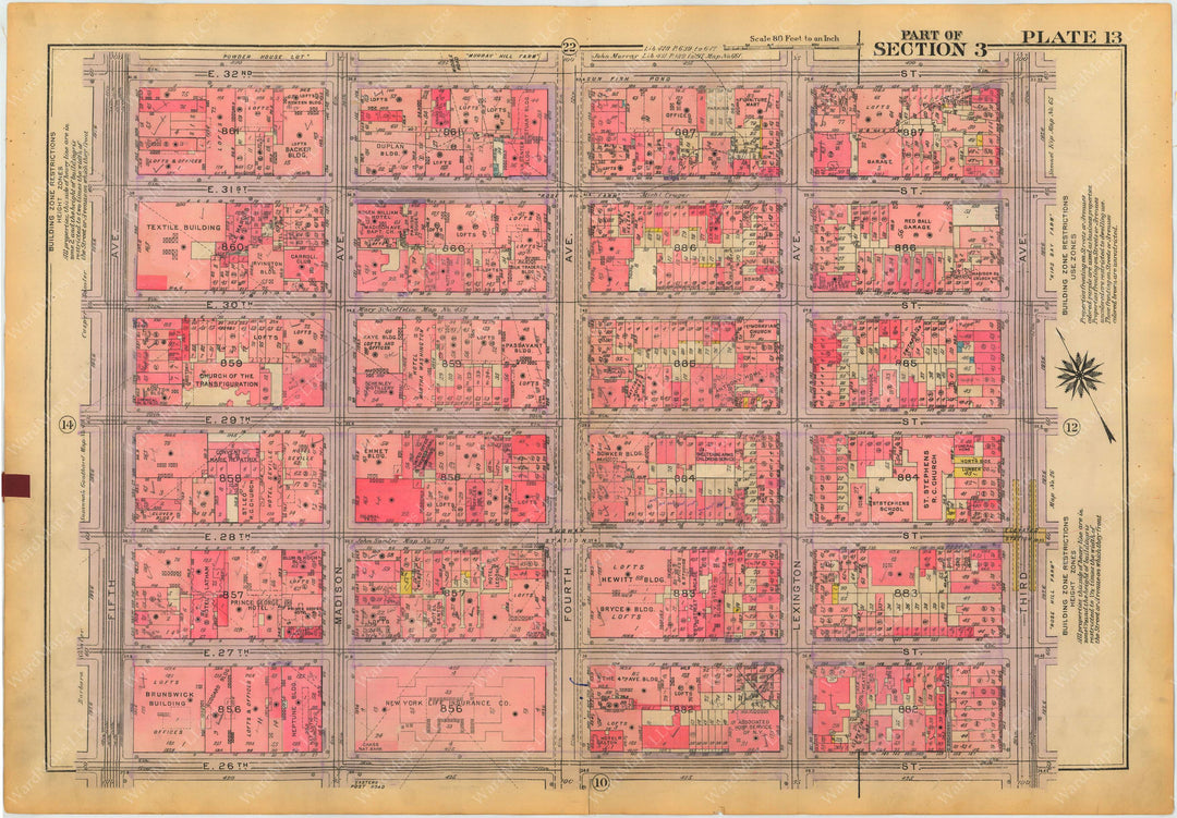 Manhattan, New York, Vol. 2, 1928 Plate 013