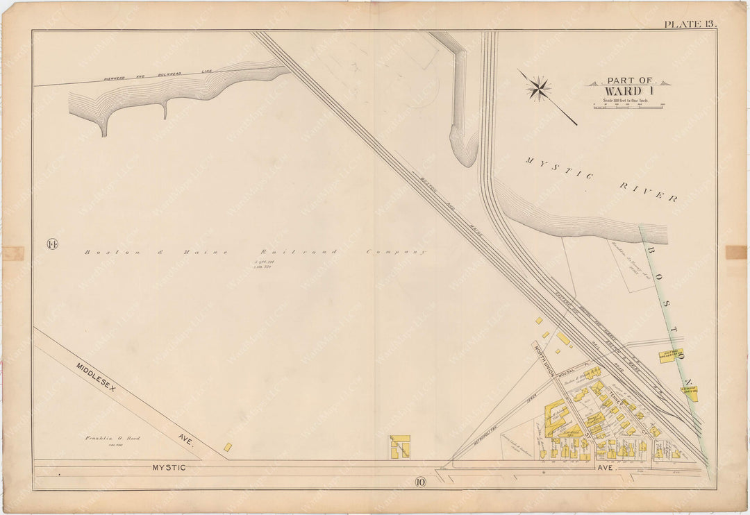 Somerville, Massachusetts 1895 Plate 013