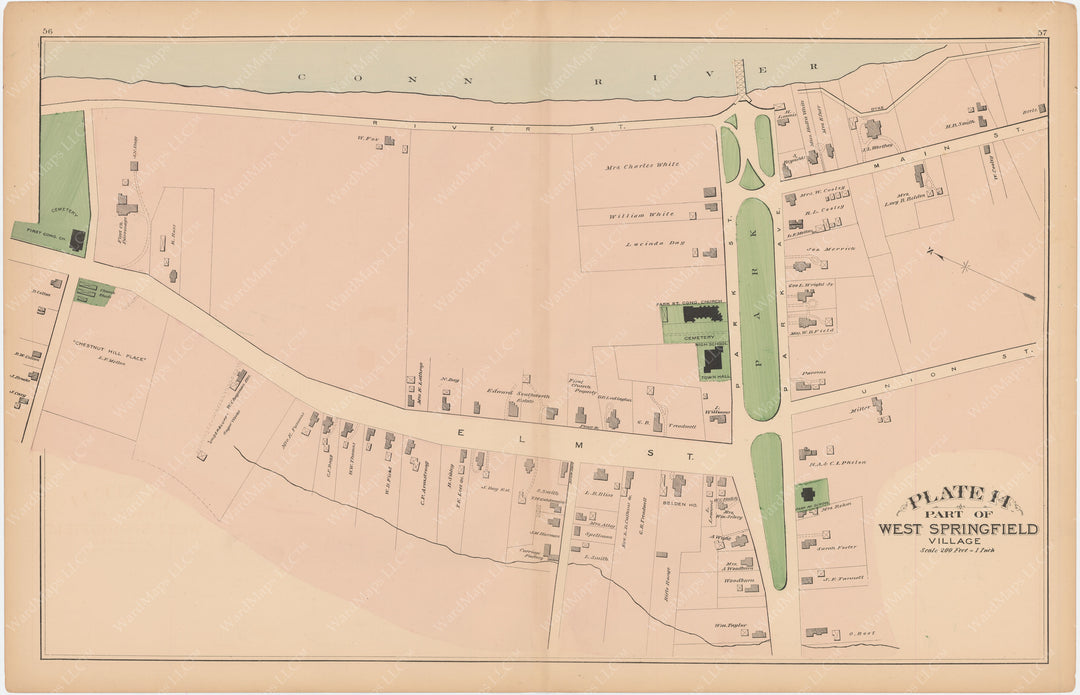 Springfield, Massachusetts 1882 Plate 014