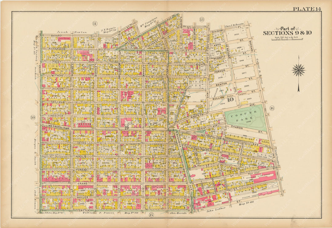 Brooklyn, New York 1908 Vol. 1: Plate 014