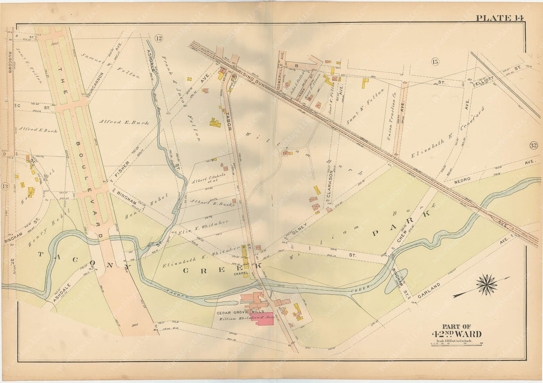 Philadelphia, Pennsylvania 1913 Plate 014