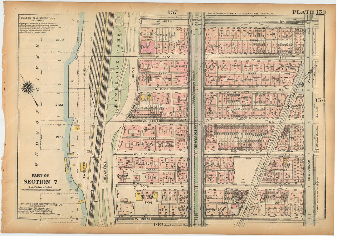 Manhattan, New York 1925 Plate 153