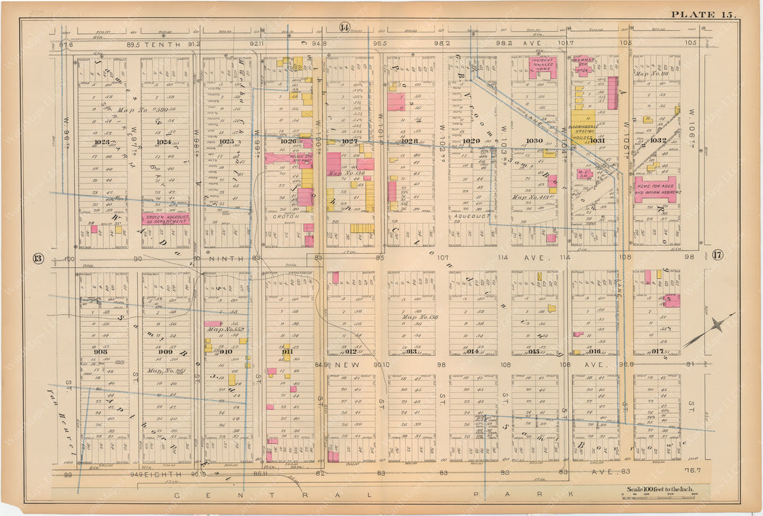 Manhattan, New York 1884 Vol 2: Plate 015