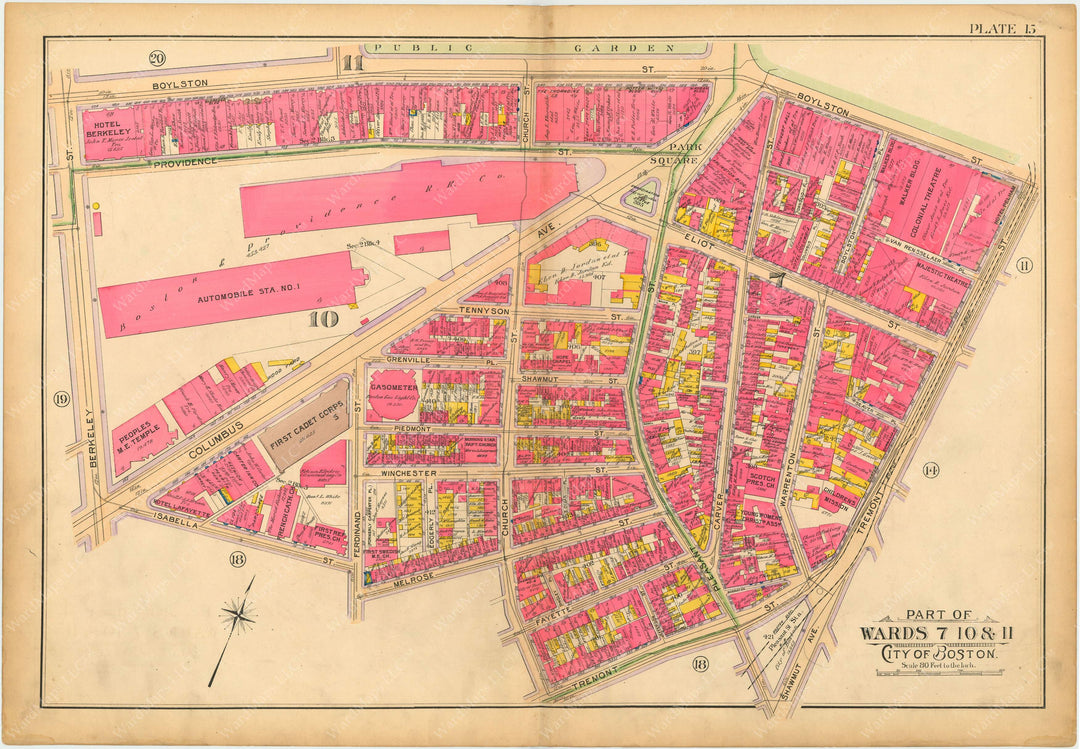 Boston, Massachusetts 1902 Plate 015