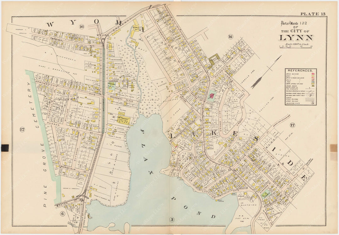 Greater Lynn, Massachusetts 1905 Plate 015