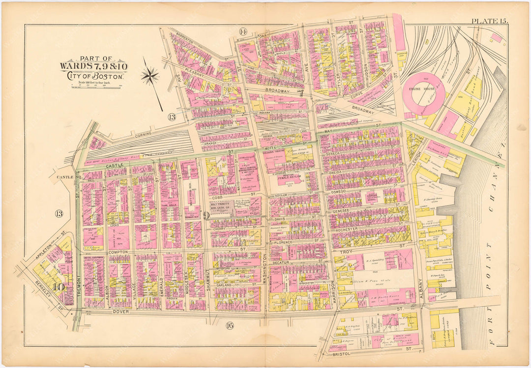Boston, Massachusetts 1895 Plate 015