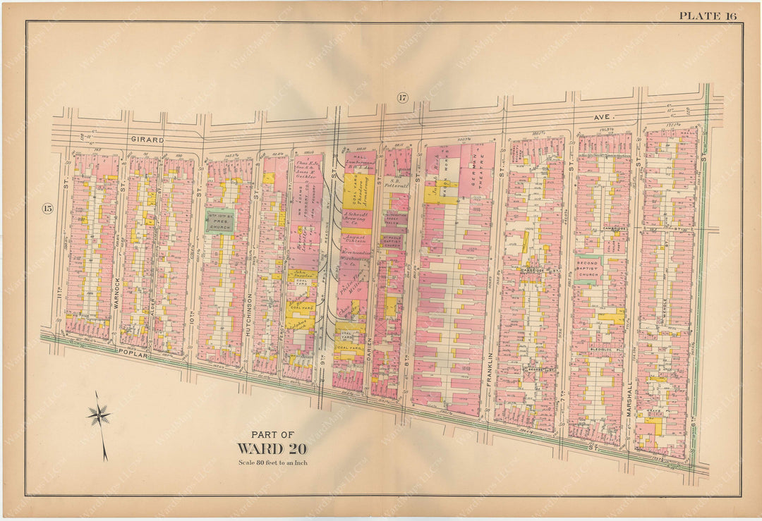 Philadelphia, Pennsylvania 1907 Plate 016