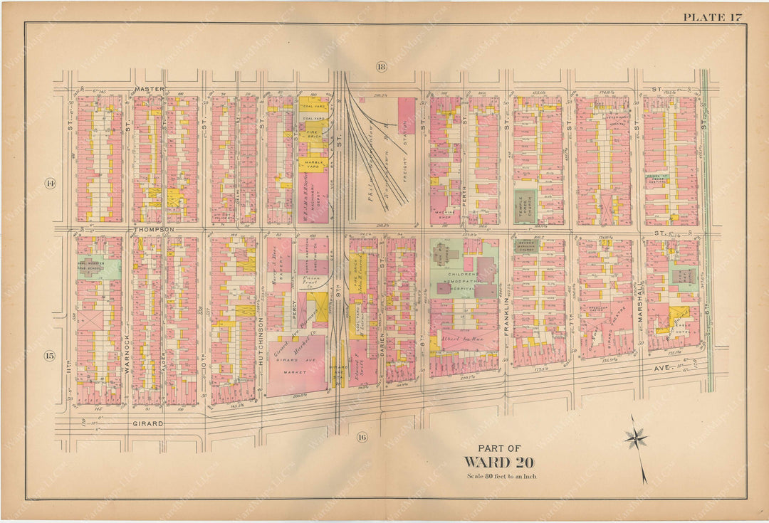 Philadelphia, Pennsylvania 1907 Plate 017