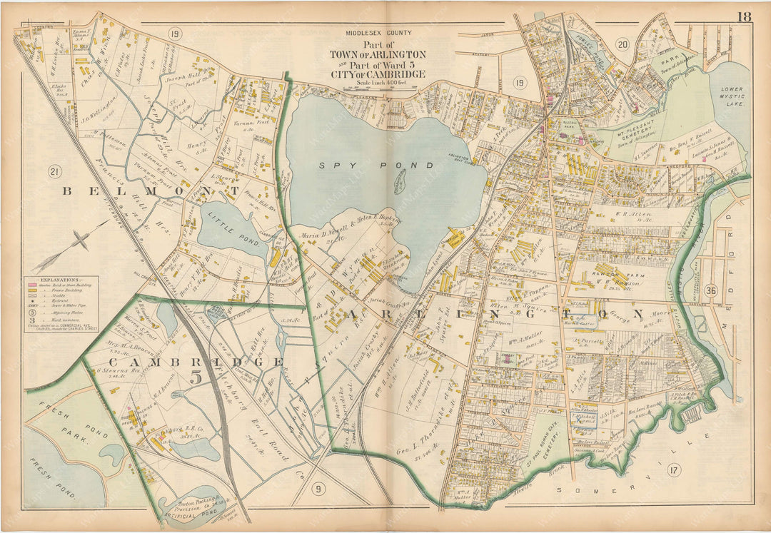 Middlesex County, Massachusetts 1900 Vol. 1: Plate 018