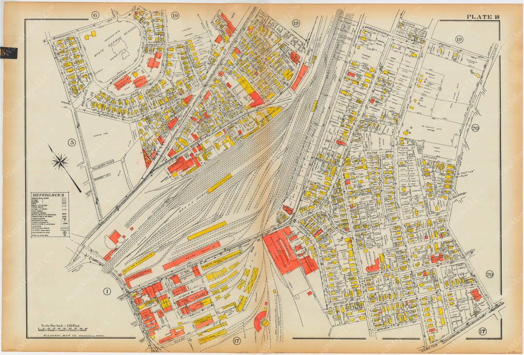 Worcester, Massachusetts 1922 Plate 018