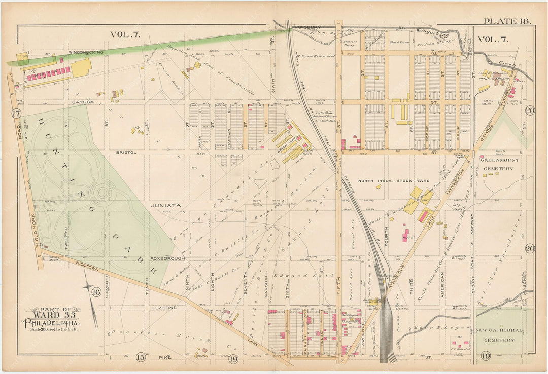 Philadelphia, Pennsylvania 1891 Plate 018