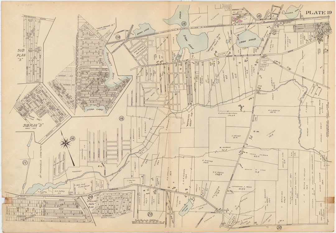 Springfield,  Massachusetts 1920 Plate 019