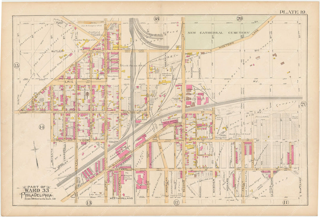 Philadelphia, Pennsylvania 1891 Plate 019