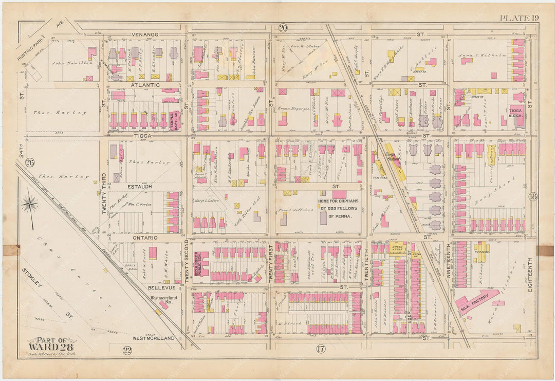 Philadelphia, Pennsylvania 1894 Plate 019