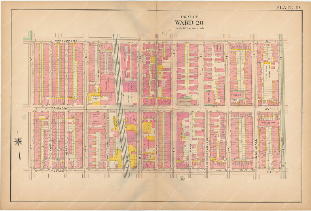 Philadelphia, Pennsylvania 1907 Plate 019