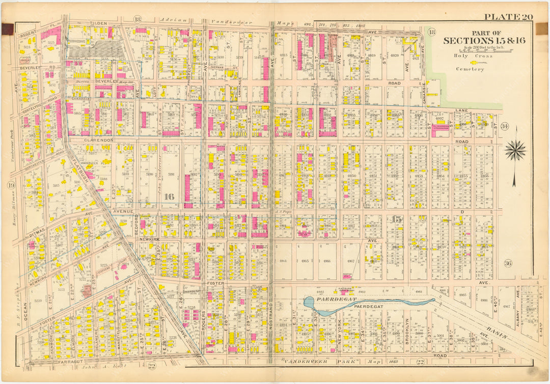 Brooklyn, New York Vol. 2 1907: Plate 020