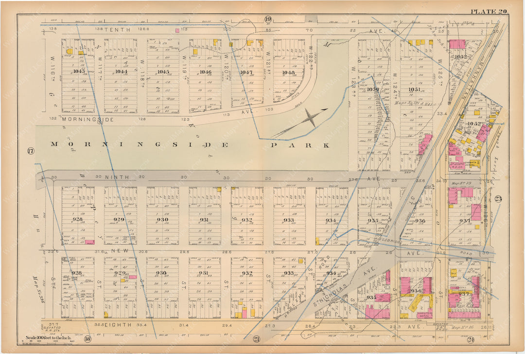 Manhattan, New York 1884 Vol 2: Plate 020