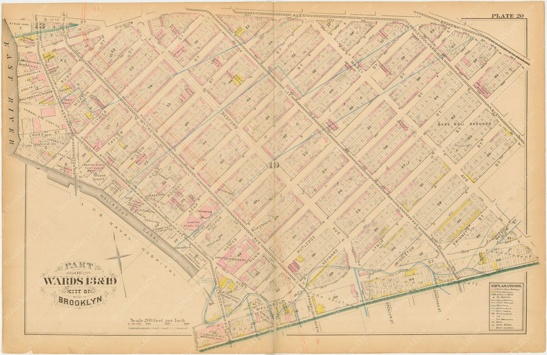 Brooklyn, New York 1880 Plate 020