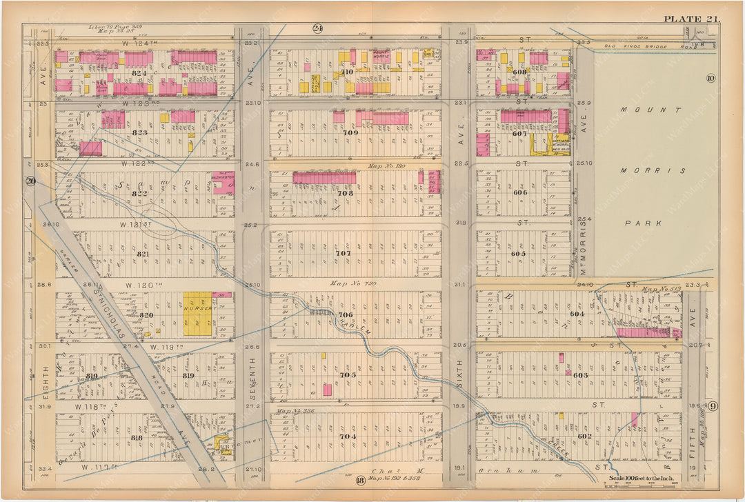 Manhattan, New York 1884 Vol 2: Plate 021