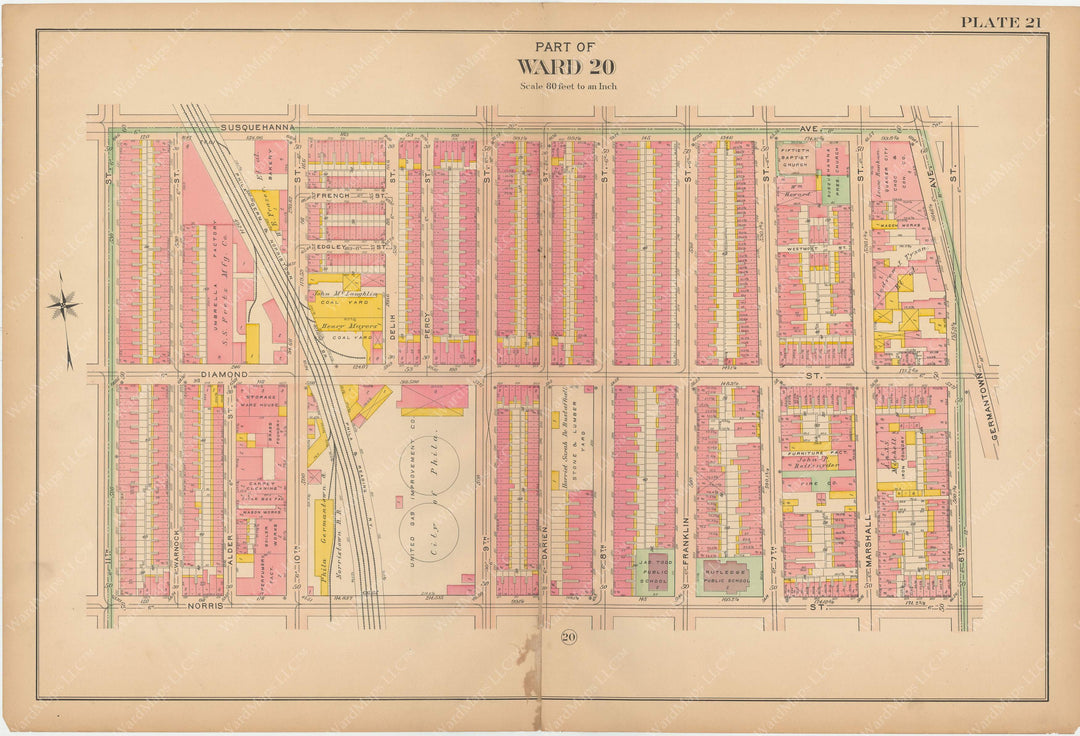 Philadelphia, Pennsylvania 1907 Plate 021