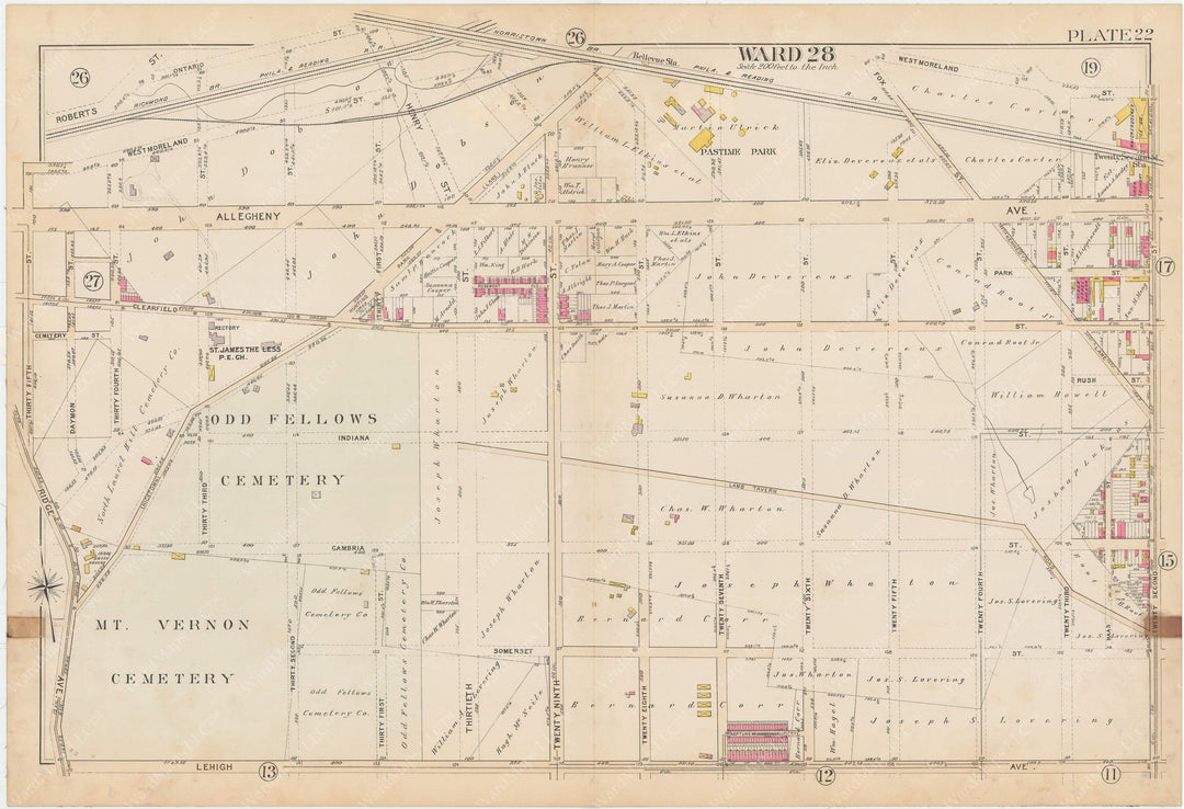 Philadelphia, Pennsylvania 1894 Plate 022